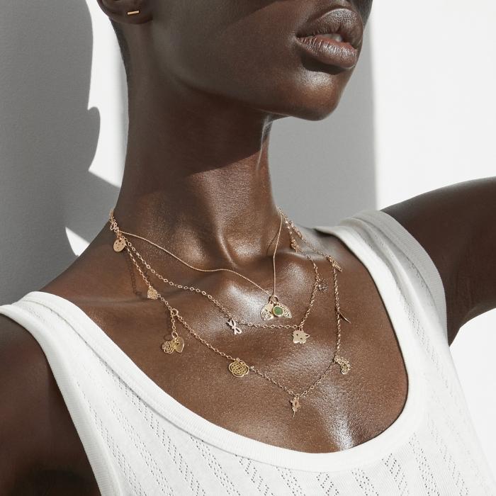 Ginette Ny Solo Gold Strip Stud