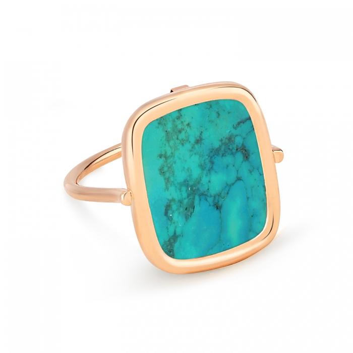ginette ny turquoise antique ring