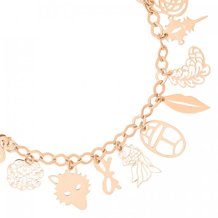 Ginette Ny Twenty Charms Bracelet