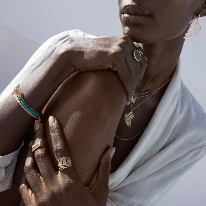 Ginette Ny Twenty Wish Turquoise Mini Bead Bracelet