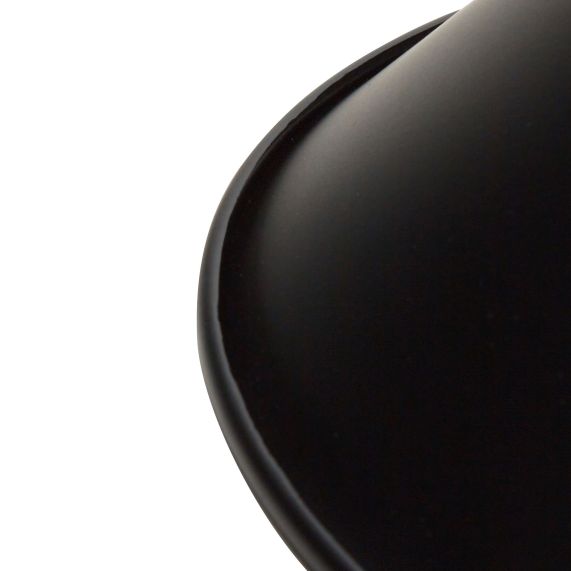 Girard Sudron Abat-jour Metal E27 Noir Conique Retro 300x115mm