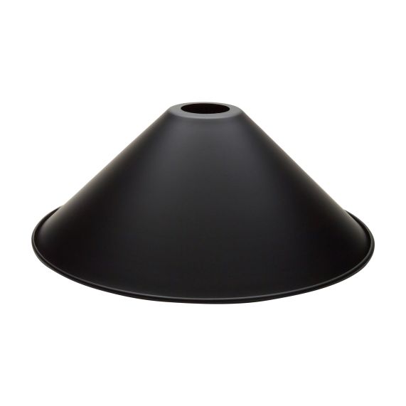 girard sudron Abat-jour metal E27 noir conique Retro 300x115mm