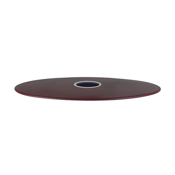 girard sudron Abat-jour metal E27 rouge grenat disque Disky 300x5mm