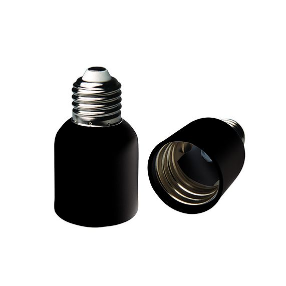 girard sudron Adaptateur pour douille plastique noir E27>E40