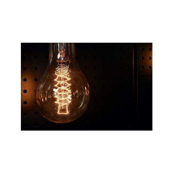 Girard Sudron Ampoule Poire E27 Ambrée Filament Metallique 24W 80lm 2000K Dim