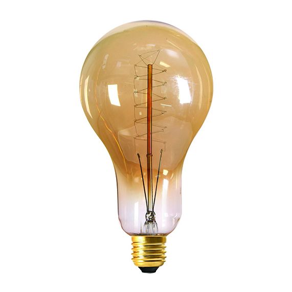 Girard Sudron Ampoule Poire E27 Ambrée Filament Metallique 24W 80lm 2000K Dim