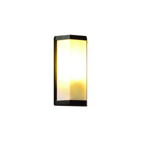 Girard Sudron Applique Murale Exterieure E27 Noir Hopi Max 60W 220-240V IP44 260x137mm