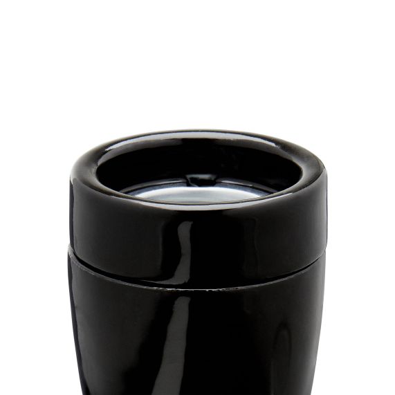 Girard Sudron Applique Porcelaine E27 Noir Coquetier Ceram IP20