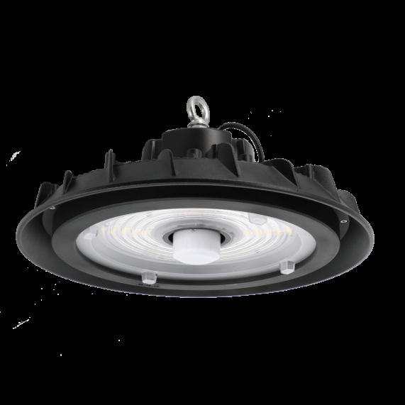 Girard Sudron Armature Industrielle Led Noir Glenn 150W IP65 24000lm 4000K Dim D338x178mm