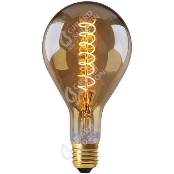Girard Sudron BIG BULB LED FILAMENT TWISTED 240MM 10W 600LM E27 2000K DIM. AMB
