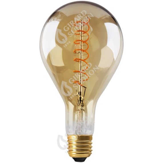 girard sudron BIG BULB LED FILAMENT TWISTED 240MM 10W 600LM E27 2000K DIM. AMB
