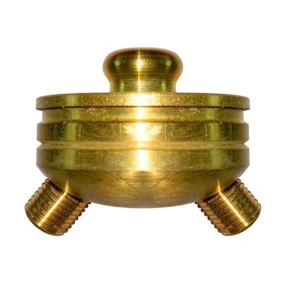 girard sudron Boite nourrice laiton 2 sorties raccord male 10x1 trou 8 2mm D40mm