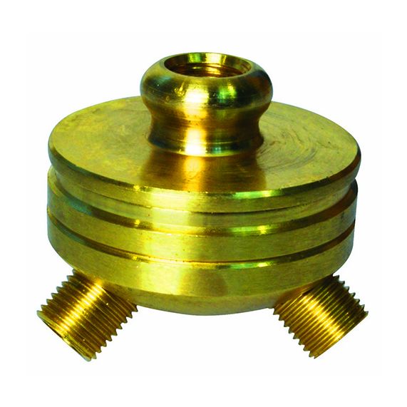 girard sudron Boite nourrice laiton 3 sorties raccord male 10x1 trou 8 2mm D40mm