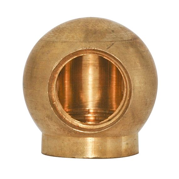 girard sudron Boule equerre laiton double femelle 10x1