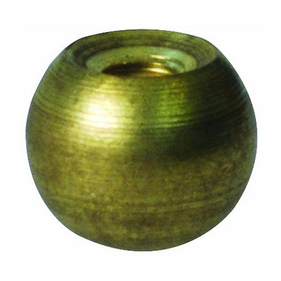 girard sudron Boule raccord fin de lustre laiton femelle 3x50 D8mm