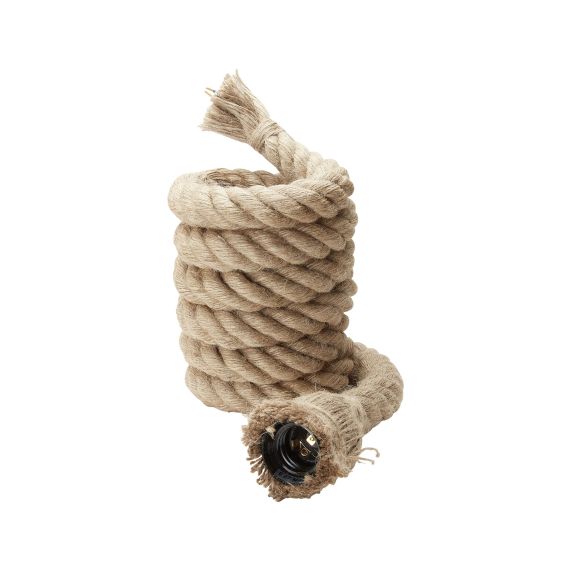 girard sudron CÂBLE EN CHANVRE AVEC DOUILLE E27 2X0 75MM L.2M