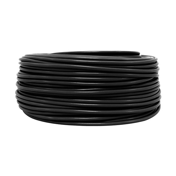 girard sudron Cable rond noir PVC H03VVF 3x0 75mm² double iso bobine 100m