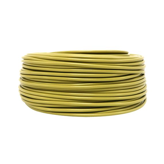 girard sudron Cable rond or PVC H03V2V2F haute T° 3x0 75mm² double iso bobine 100m