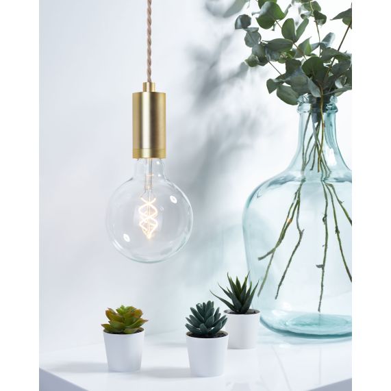 Girard Sudron Cable Torsade Gris Clair 2x0 75mm² Double Iso 2m