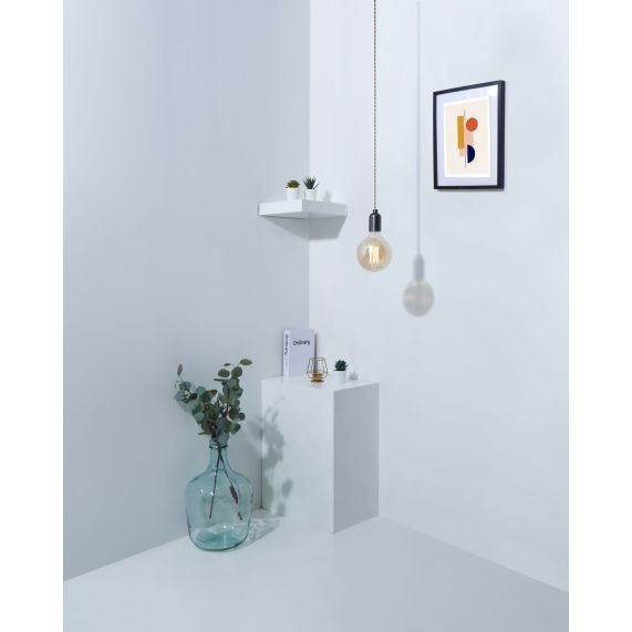 Girard Sudron Cable Torsade Gris Clair 2x0 75mm² Double Iso 2m