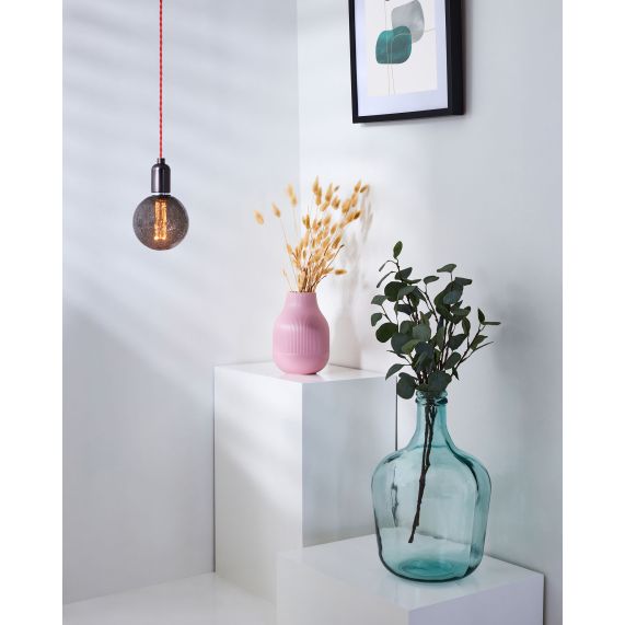 Girard Sudron Cable Torsade Rose Fonce 2x0 75mm² 2m