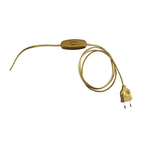 girard sudron Cordon or avec fiche et variateur 10/150W 230V 2m