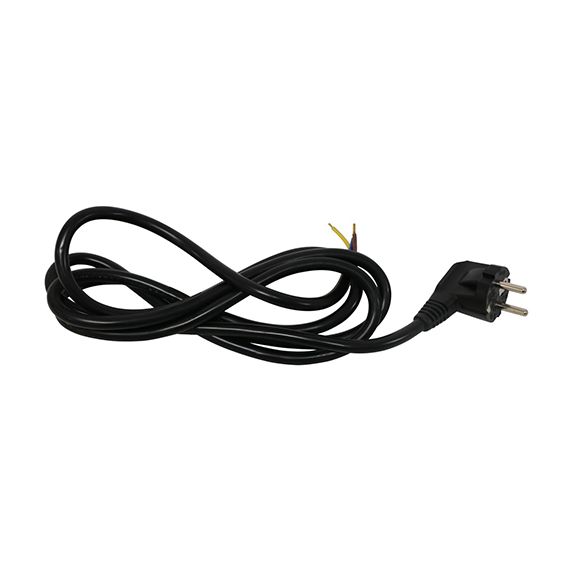 girard sudron Cordon plastique noir av fiche ss inter euro schuko 3x1 5mm² 2m