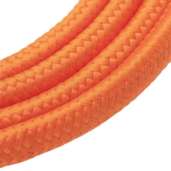 Girard Sudron Cordon Textile Orange Av Fiche Et Inter Transparent 2x0 75mm² 2m