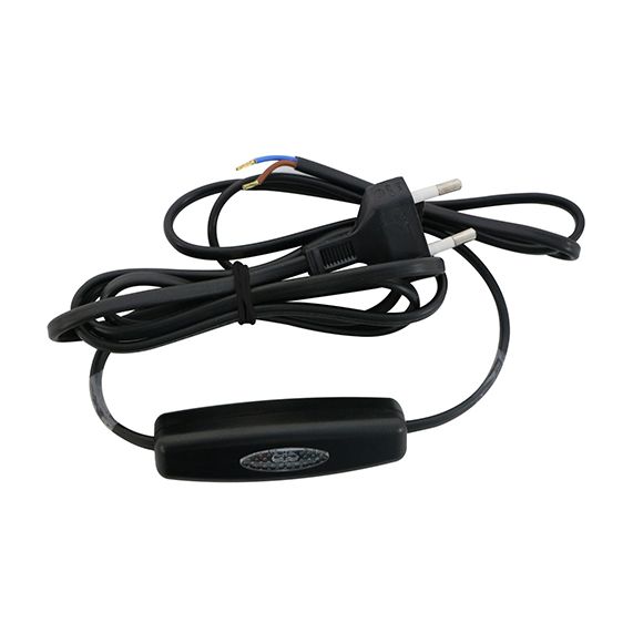 girard sudron Cordon variateur noir led 4/100W halo 40/160W 230V 2m