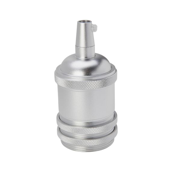 girard sudron Douille aluminium E27 chrome av db bagues de serrage