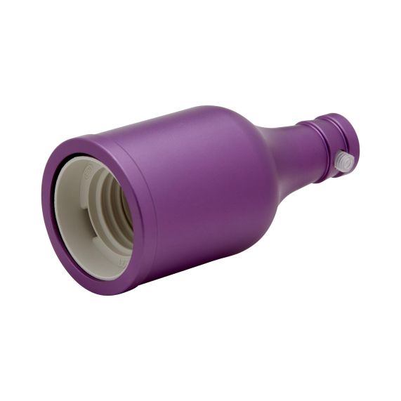 Girard Sudron Douille Aluminium E27 Violet Bouteille