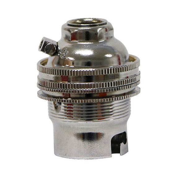 girard sudron Douille B22 chrome av bague borne de terre 10x1