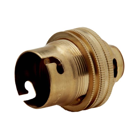 Girard Sudron Douille B22 Laiton Av Bague Borne De Terre Percee Pas De Bec