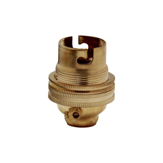 girard sudron Douille B22 laiton av bague borne de terre percee pas de bec