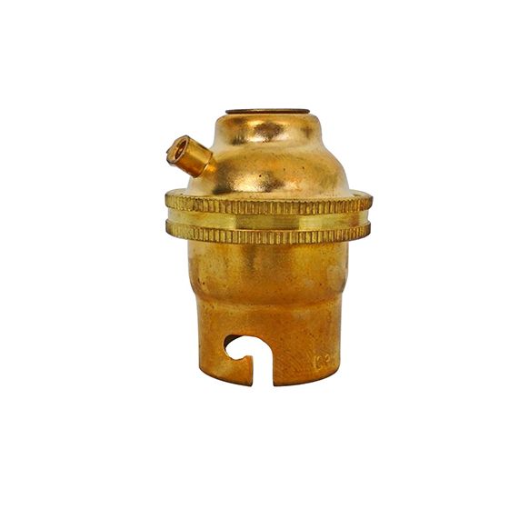 girard sudron Douille B22 laiton lisse borne de terre 10x1