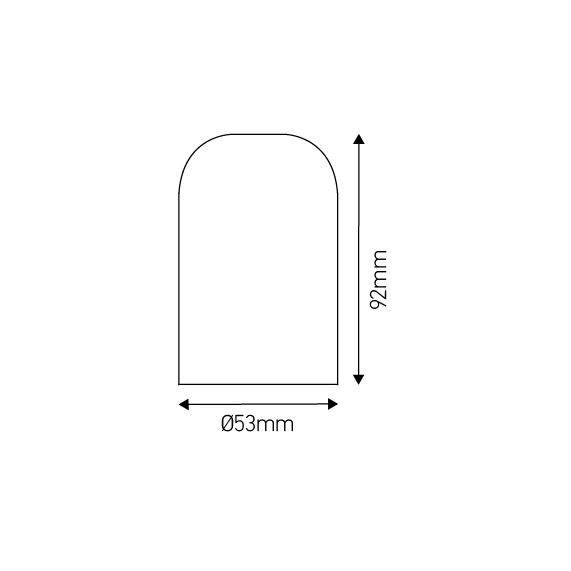 Girard Sudron Douille Beton E27 Rouge Brique Concrite D53x92mm