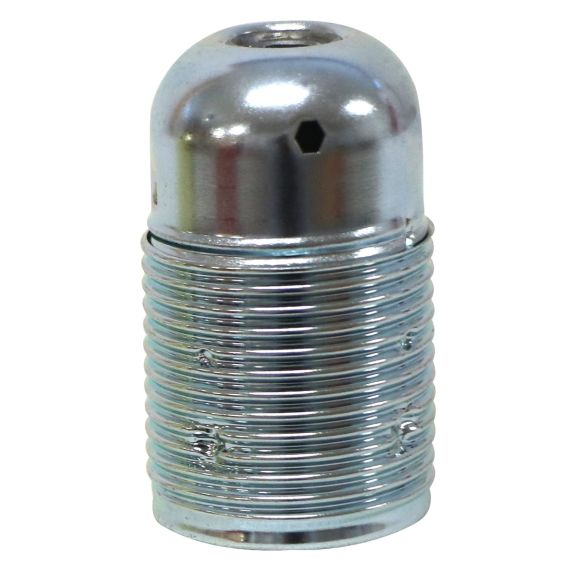 girard sudron Douille demontee acier E14 chrome filetee av borne de terre