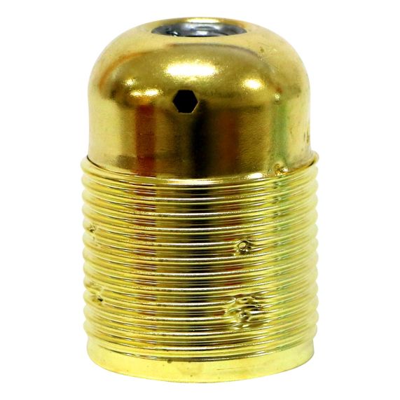 girard sudron Douille demontee acier E27 laiton filetee av borne de terre