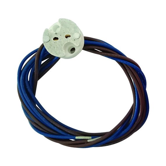 girard sudron Douille multibroches GU5 3 ou GY6 3 av cable 1m 10A (TBT) 12V