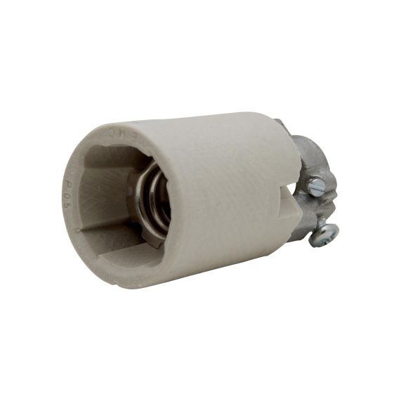 Girard Sudron Douille Porcelaine E14 Av Etrier 10x1 Borne De Terre 2A 250V