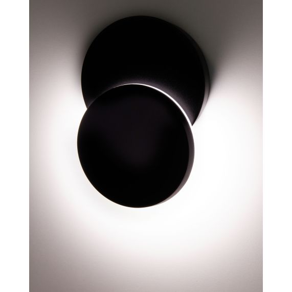 Girard Sudron Eclairag Residentiel Noir Elypte 12 5W IP54 600lm 3000K 140x48x140mm 60>300mA