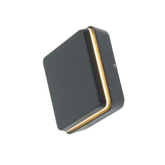 Girard Sudron Eclairage Residentiel Noir Elypte 12 5W IP54 600lm 3000K 140x48x140mm 60>300mA