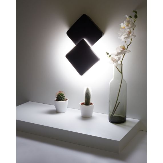 Girard Sudron Eclairage Residentiel Noir Elypte 12 5W IP54 600lm 3000K 140x48x140mm 60>300mA