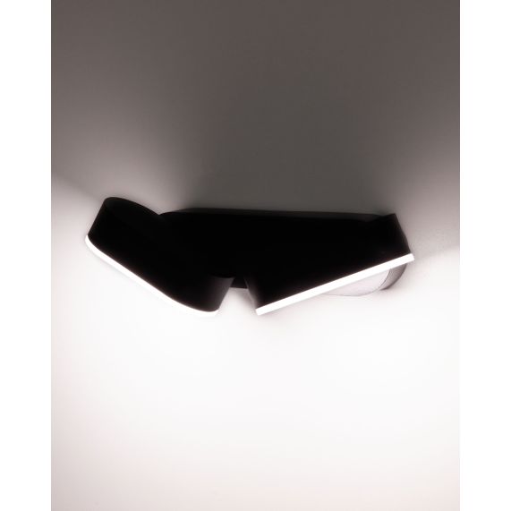 Girard Sudron Eclairage Residentiel Noir Elypte 13W IP54 650lm 3000K 230x54x95mm 60>300mA