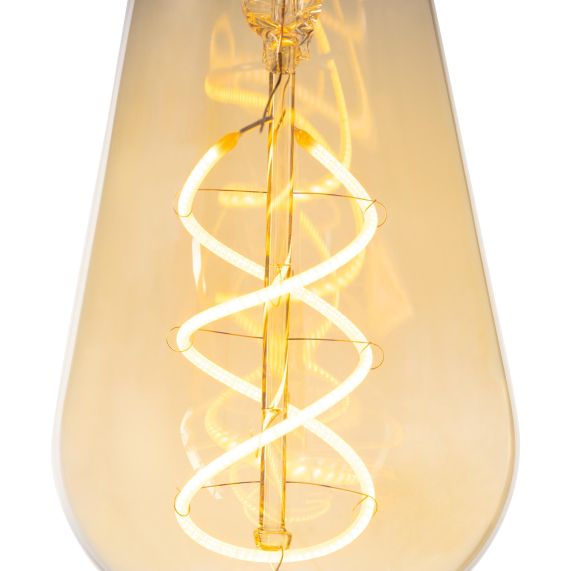 Girard Sudron Edison E27 Ambre Filament Torsade 8W 500lm 2000K Dim