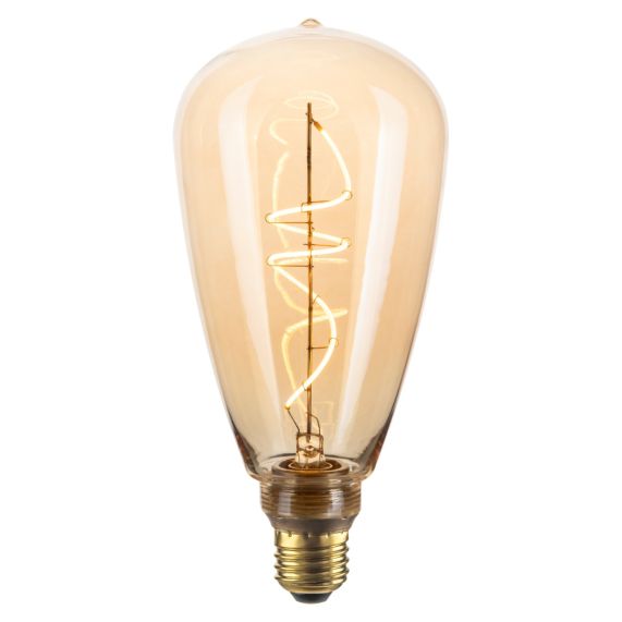 Girard Sudron Edison E27 Ambrée Zepelin 4W 265lm 2200K Dim
