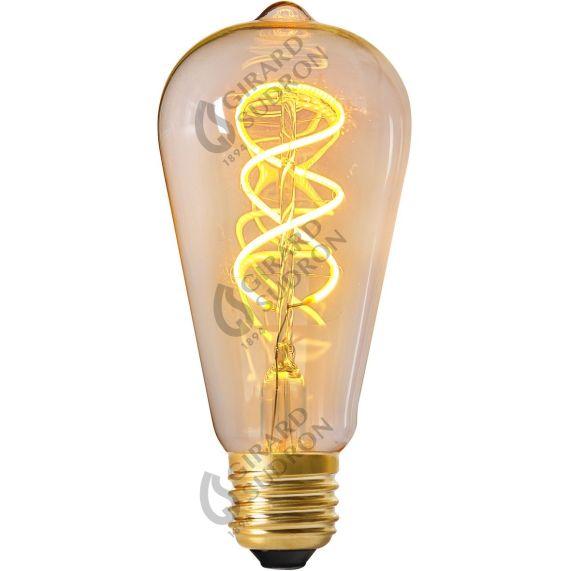 Girard Sudron Edison E27 Claire Filament Torsade 5W 320lm 2200K