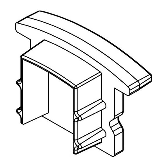 girard sudron EMBOUTS POUR PROFILE ALUMINIUM 23.2X15.5