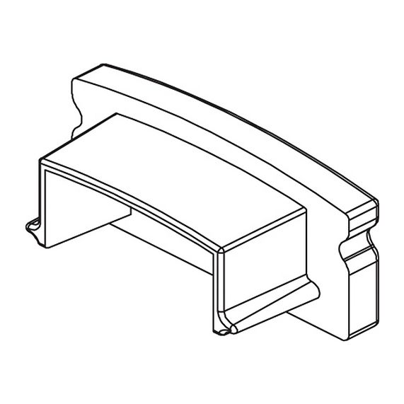 girard sudron EMBOUTS POUR PROFILE ALUMINIUM 23.5X10