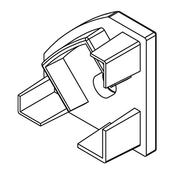 girard sudron EMBOUTS POUR PROFILE ALUMINIUM D’ANGLE 90-45° 18.5X18.5